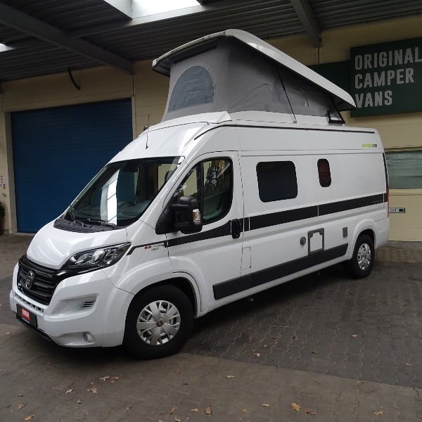 Hymer Yosemite, automaat, 6 mtr, bj 2018, 18.000 km, 150 pk, wit