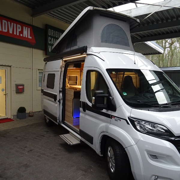 Hymer Yosemite, automaat, 6 mtr, bj 2018, 18.000 km, 150 pk, wit