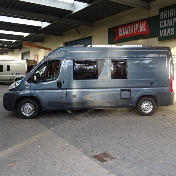 Weinsberg Carabus, buscamper, 6 mtr, 2,3 ltr, 130 pk, 2014, 60 dkm, antraciet Weinsberg Carabus, buscamper, 6 mtr, 2,3 ltr, 130 pk, 2014, 60 dkm, antraciet
