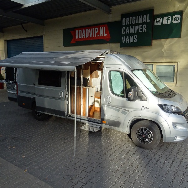 Karmann Davis 620, buscamper, langsbedden, 6,4 mtr