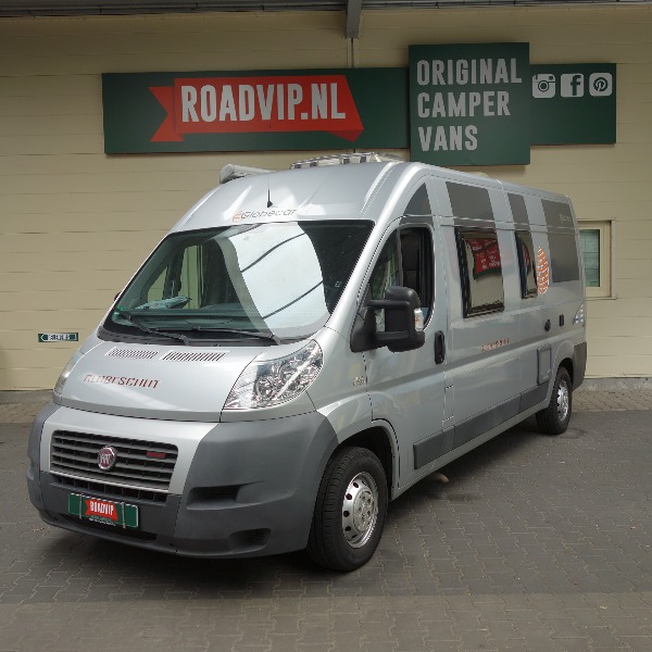 Globecar Globescout buscamper 6 mtr, bj 2010, 95 dkm, 160 pk, Automaat, met. grijs by PÖSSL