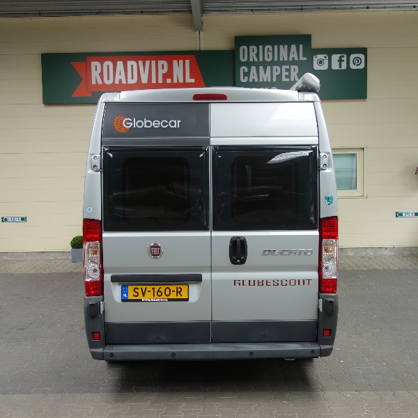 Globecar Globescout buscamper 6 mtr, bj 2010, 95 dkm, 160 pk, Automaat, met. grijs by PÖSSL Globecar Globescout buscamper 6 mtr, bj 2010, 95 dkm, 160 pk, Automaat, met. grijs by PÖSSL