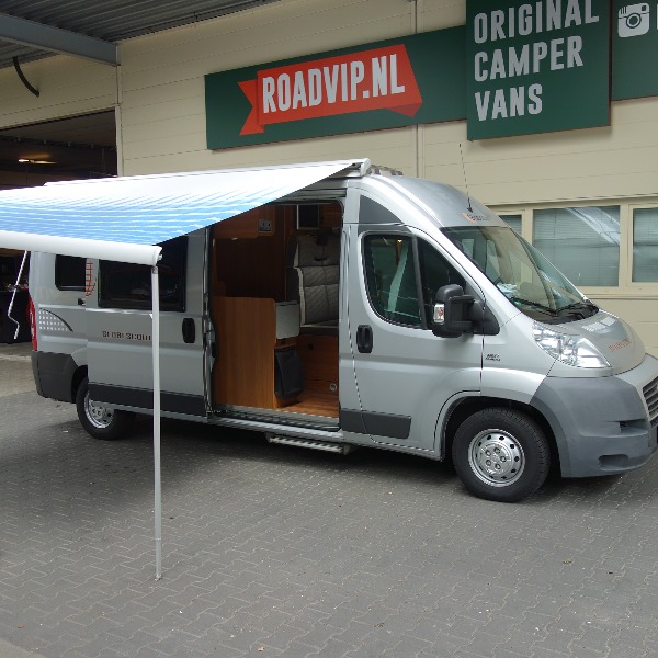 Globecar Globescout buscamper 6 mtr, bj 2010, 95 dkm, 160 pk, Automaat, met. grijs by PÖSSL Globecar Globescout buscamper 6 mtr, bj 2010, 95 dkm, 160 pk, Automaat, met. grijs by PÖSSL