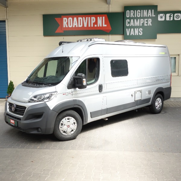 Hymer Grand Canyon, automaat, 6 mtr, bj 2018, 10.000 km, 150 pk, met. grijs