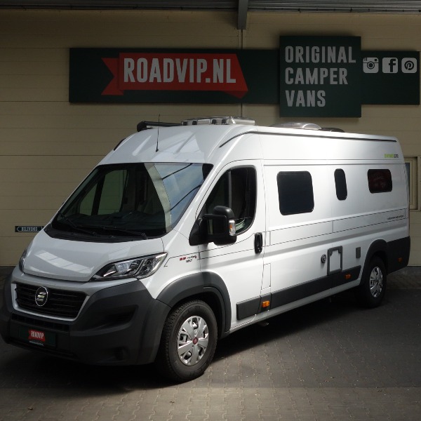 Hymer Sierra Nevada buscamper, 6,4 mtr,bj 2018,2500 km,150 pk,automaat,wit