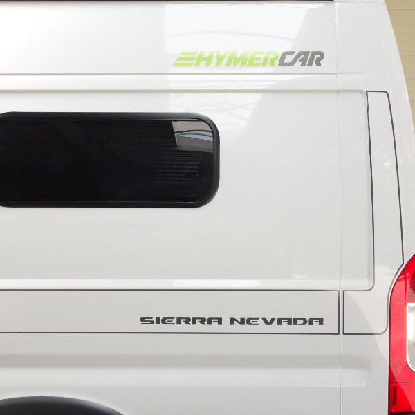 Hymer Sierra Nevada buscamper, 6,4 mtr,bj 2018,2500 km,150 pk,automaat,wit