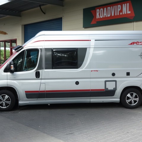 Pössl 2WIN Style, bj 2008, met grijs Pössl 2WIN Style, bj 2008, met grijs
