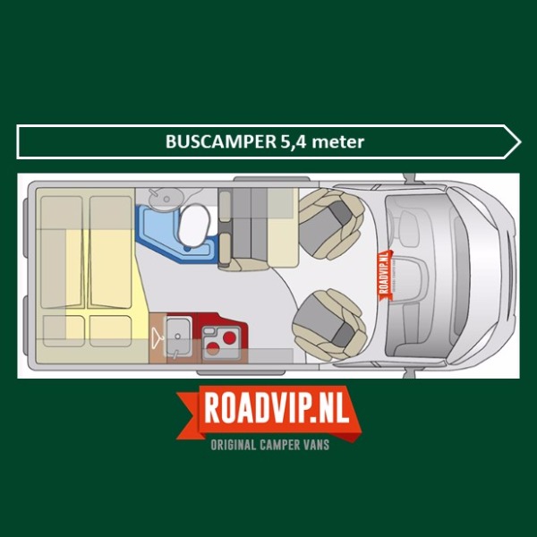 Karmann Davis, buscamper, 5,4 mtr., 2016, 42 dkm