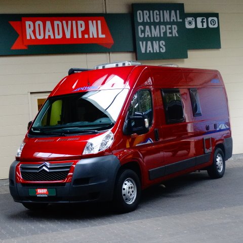 Pössl 2WIN buscamper 6 mtr, bj. 2011, rood Pössl 2WIN buscamper 6 mtr, bj. 2011, rood