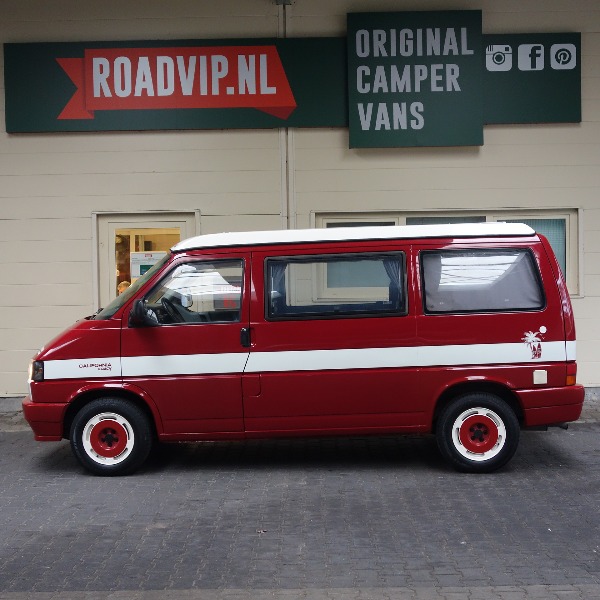 VW Transporter T4 California Coach, buscamper, rood VW Transporter T4 California Coach, buscamper, rood