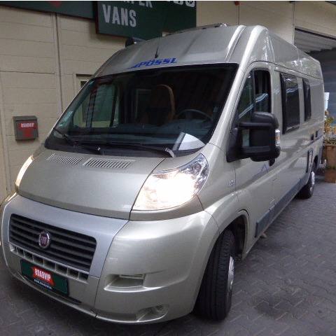 Fiat Ducato Pössl 2WIN, buscamper, bj. 2010, 120 pk, met. champagne Fiat Ducato Pössl 2WIN, buscamper, bj. 2010, 120 pk, met. champagne