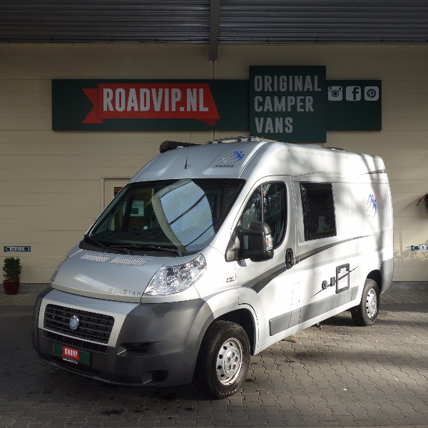 Fiat Ducato Knaus BoxStar 5,4 mtr. buscamper, bj 2012, 130pk, met. grijs