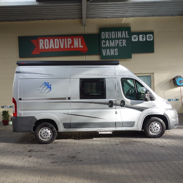 Fiat Ducato Knaus BoxStar 5,4 mtr. buscamper, bj 2012, 130pk, met. grijs