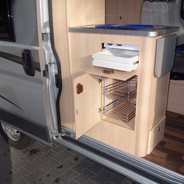 Fiat Ducato Knaus BoxStar 5,4 mtr. buscamper, bj 2012, 130pk, met. grijs