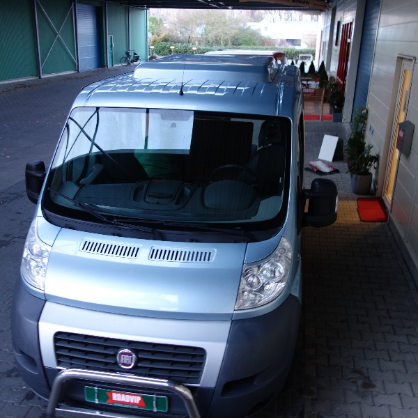 Fiat Ducato Eigen bouw 5 mtr. buscamper, bj. 2009, 120 pk, met. blauw