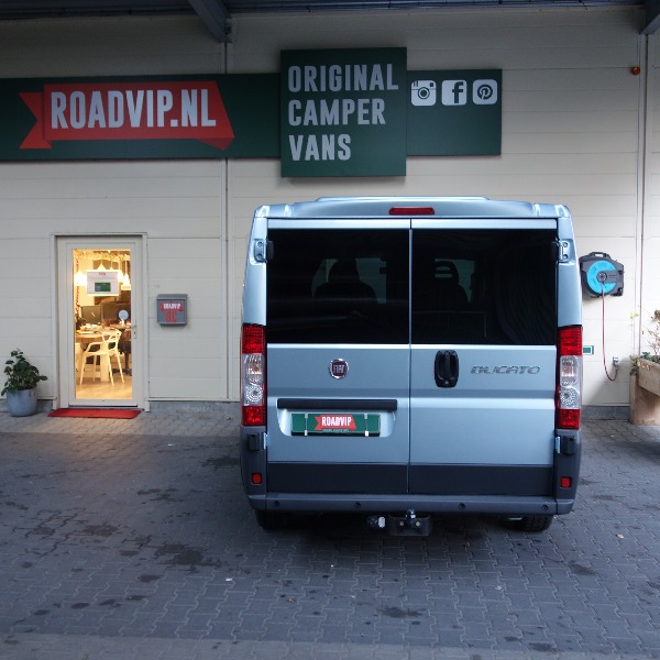 Fiat Ducato Eigen bouw 5 mtr. buscamper, bj. 2009, 120 pk, met. blauw