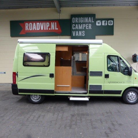 Citroën Jumper, Globecar, Globescout,buscamper, bj. 2005, 128 pk, groen Citroën Jumper, Globecar, Globescout,buscamper, bj. 2005, 128 pk, groen