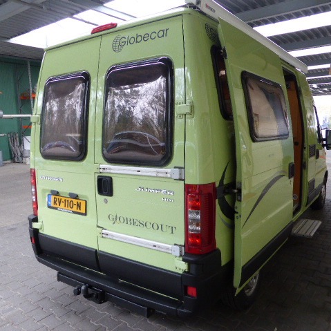 Citroën Jumper, Globecar, Globescout,buscamper, bj. 2005, 128 pk, groen Citroën Jumper, Globecar, Globescout,buscamper, bj. 2005, 128 pk, groen